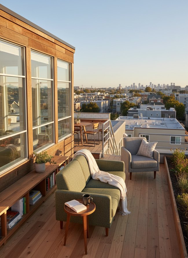 Rooftop Deck ADU Addition