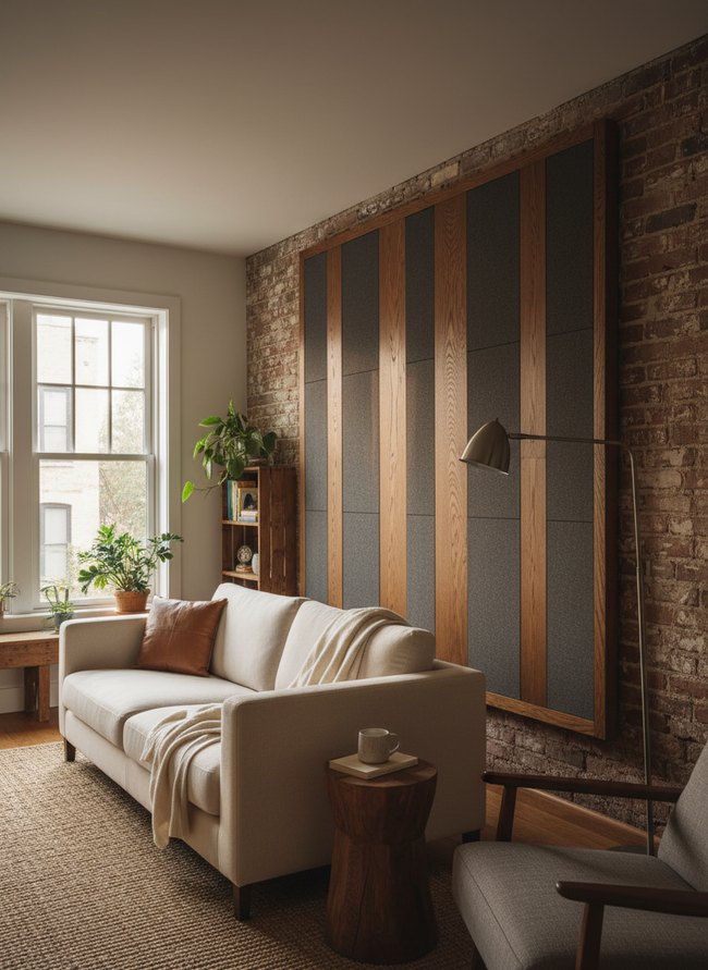 Sound Absorbing Panel Installation