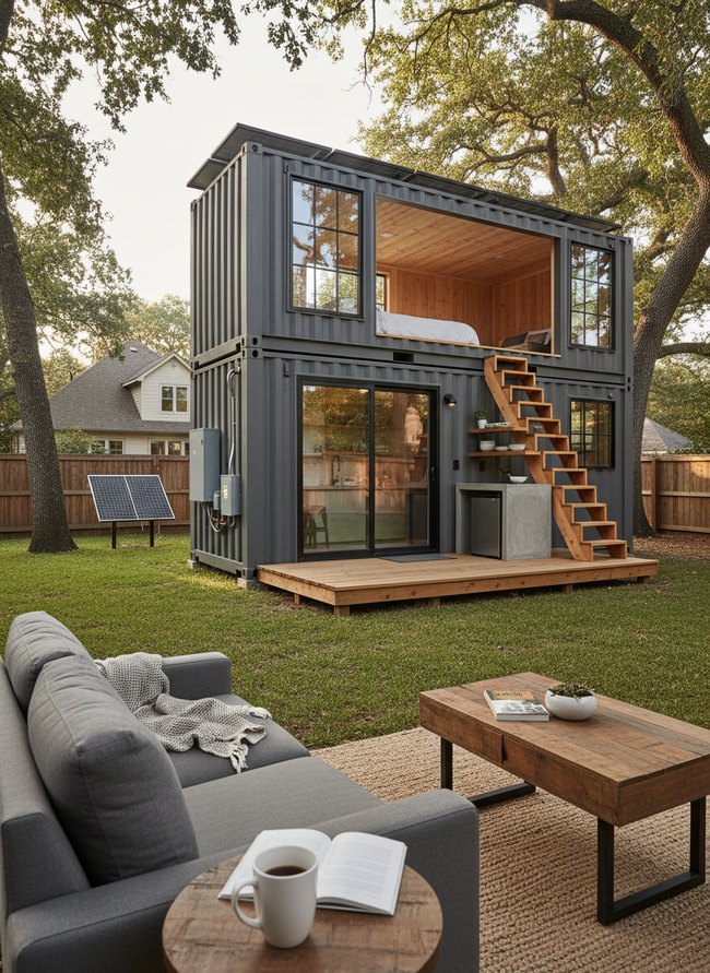 Solar Powered Off-Grid Unit