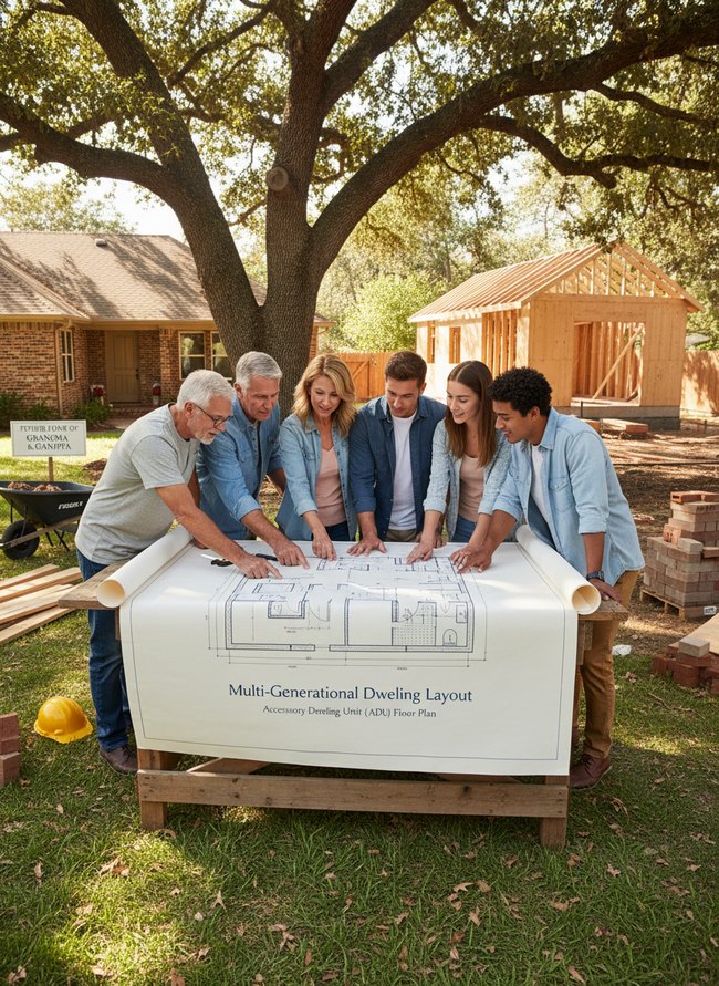 Multi-Generational Dwelling Layout
