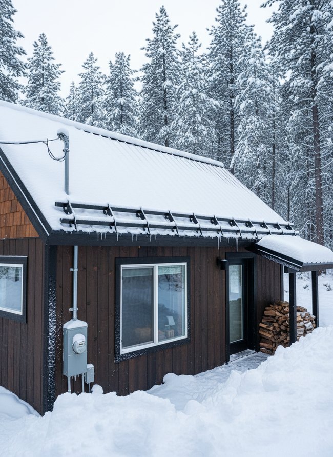 Snow Load Roof Brace