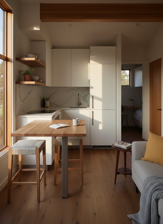 Fold-Away Breakfast Bar
