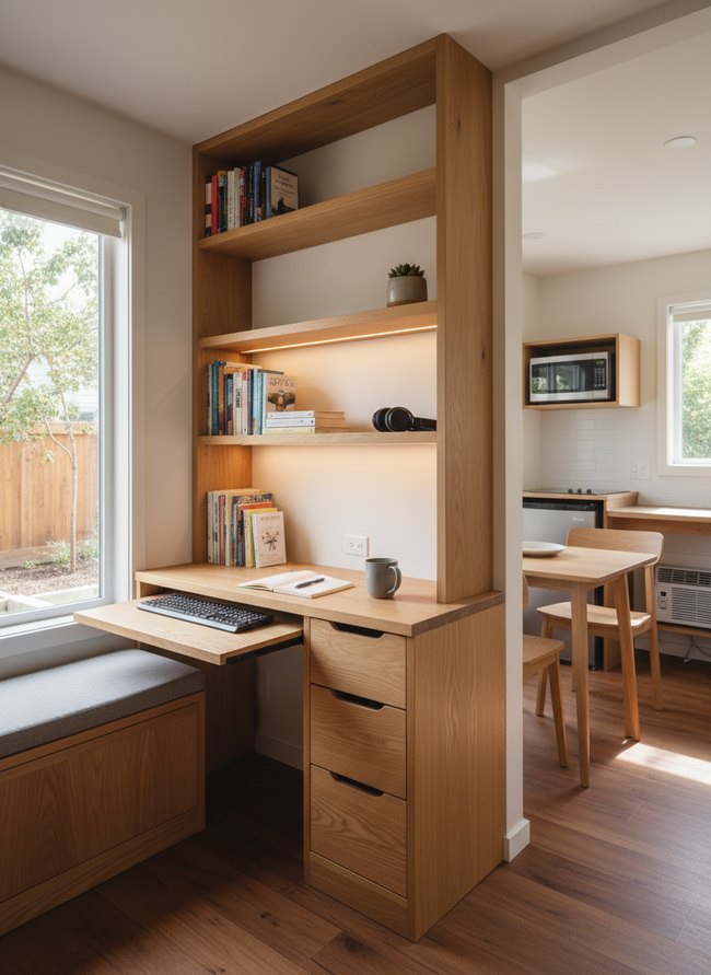 Compact Desk Bookshelf