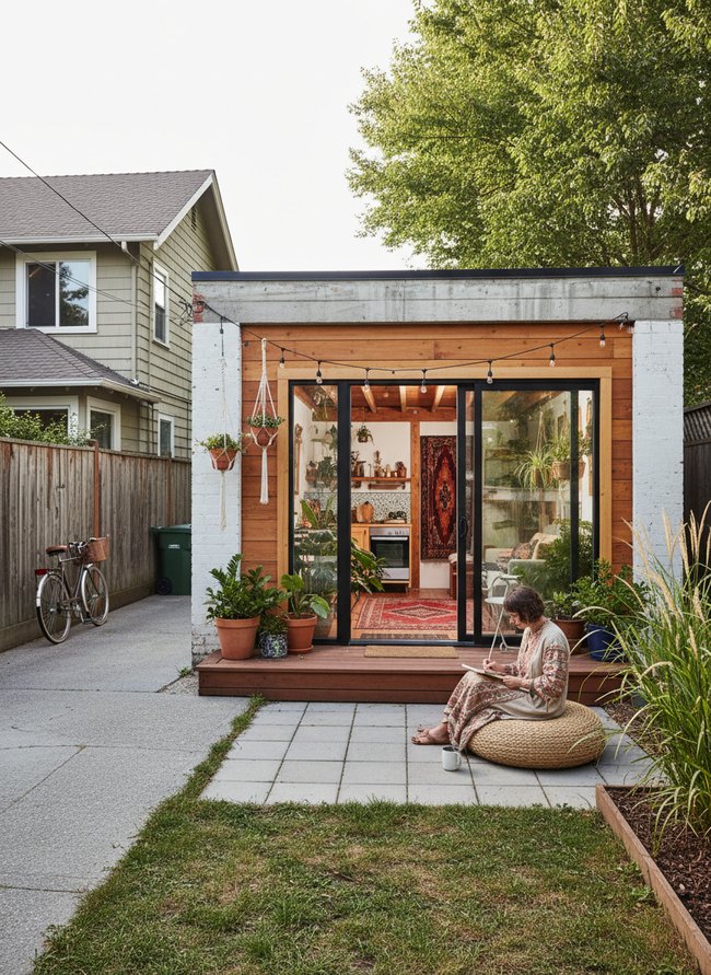 Eclectic Boho Garage ADU
