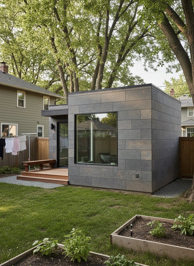 Textured Concrete Board Exterior