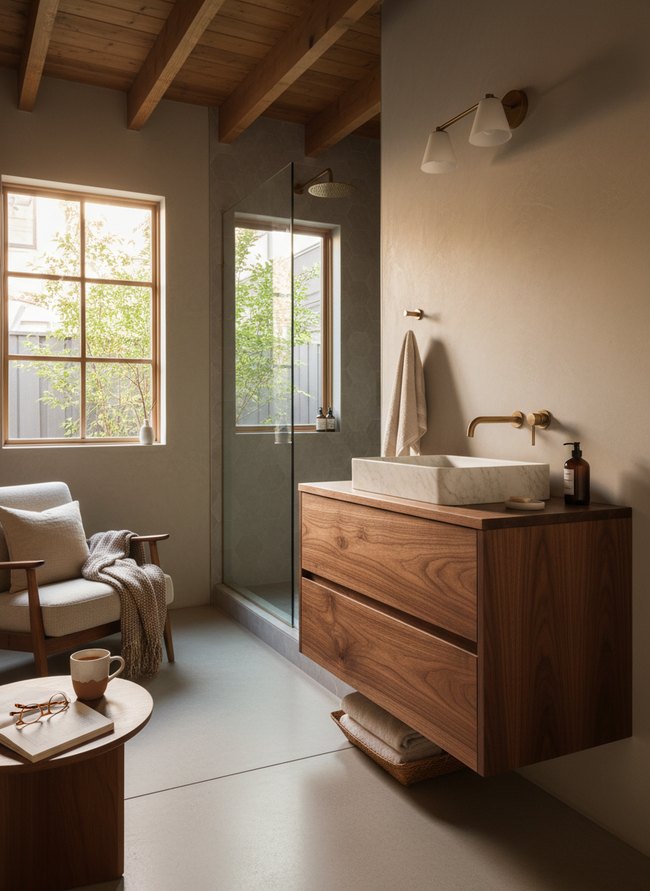 Floating Vanity Storage