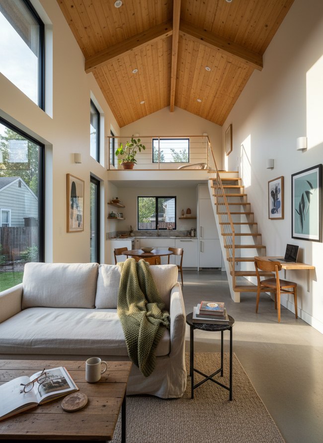 Spacious Vaulted Ceiling