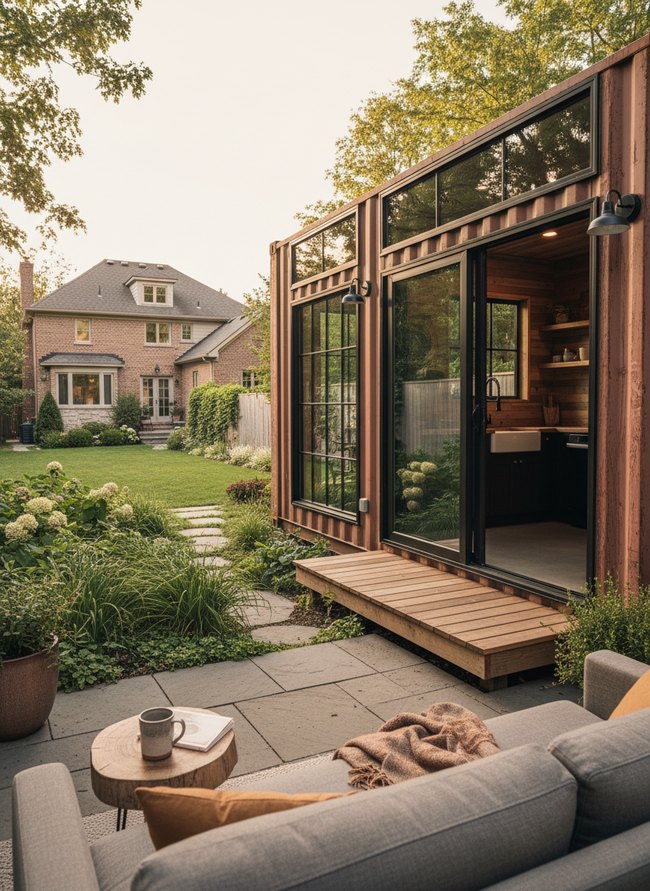 Industrial Chic Container Home