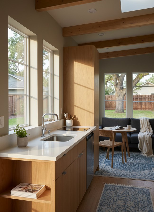 Bright Window Alcove