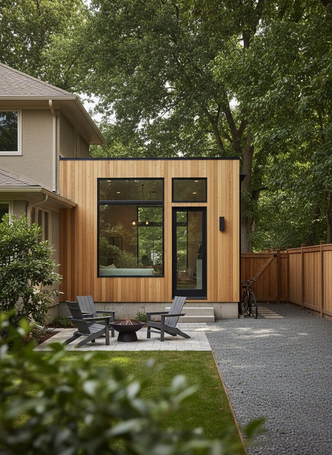Scandinavian Modern Garage ADU