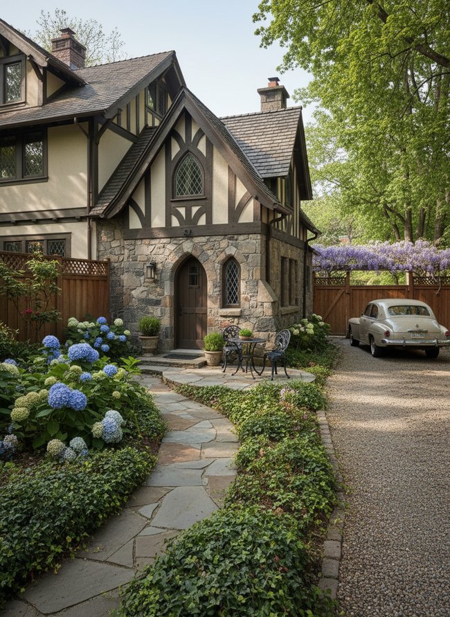 Gothic Revival Tiny Manor