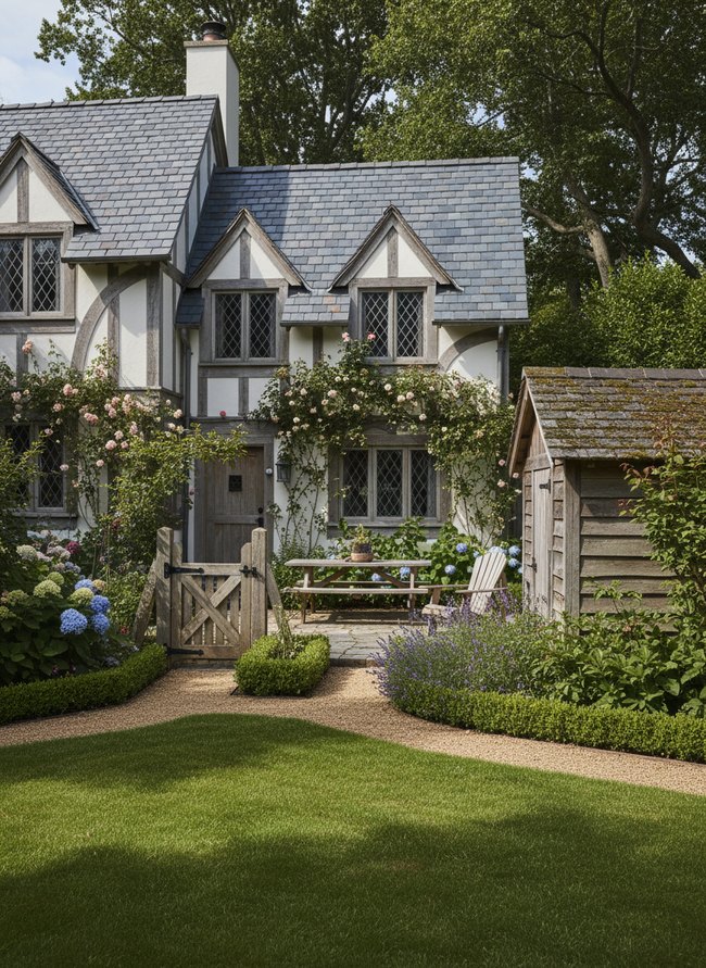 Tudor Style Garden Abode