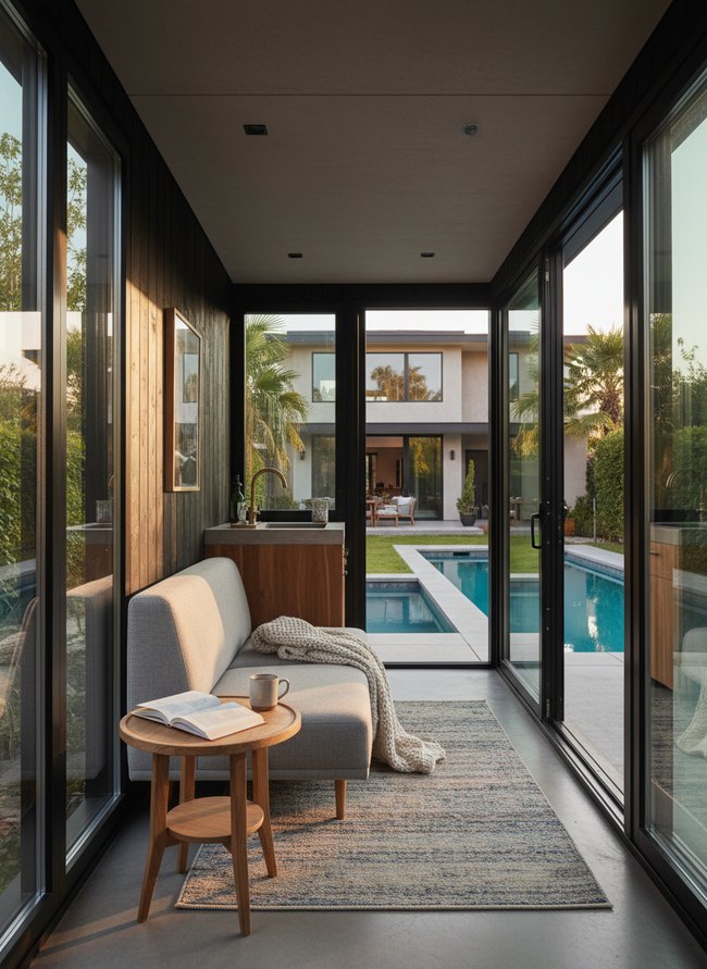 Prefabricated Modular Poolside Unit