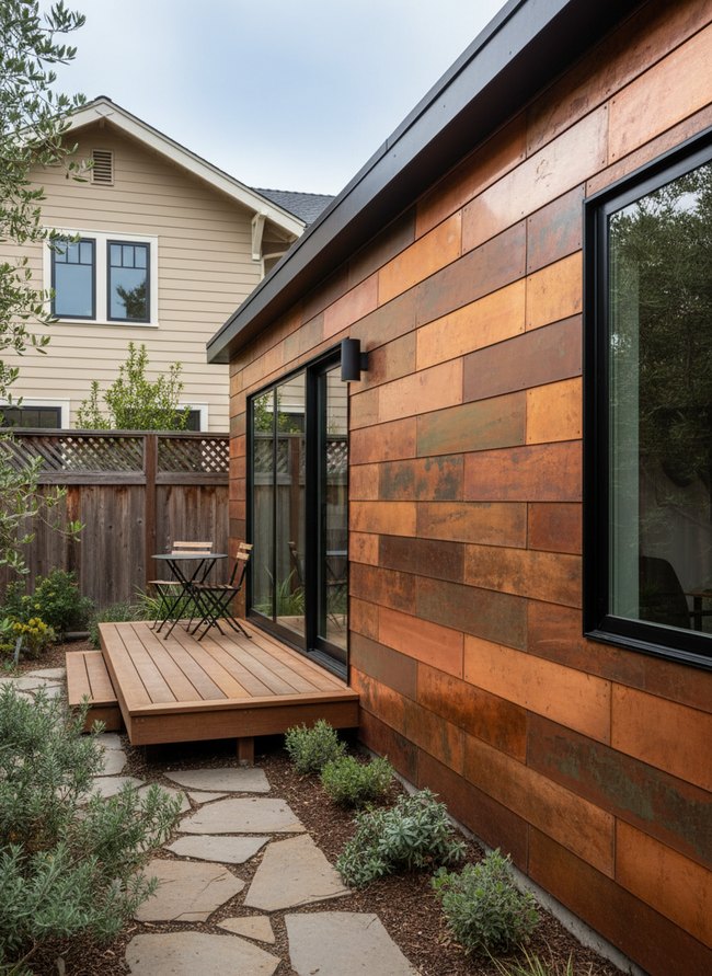 Artisan Crafted Copper Panels