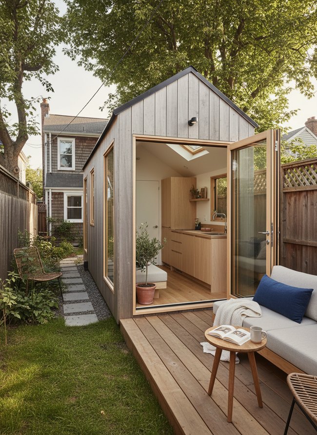 Convertible Indoor-Outdoor Dwelling